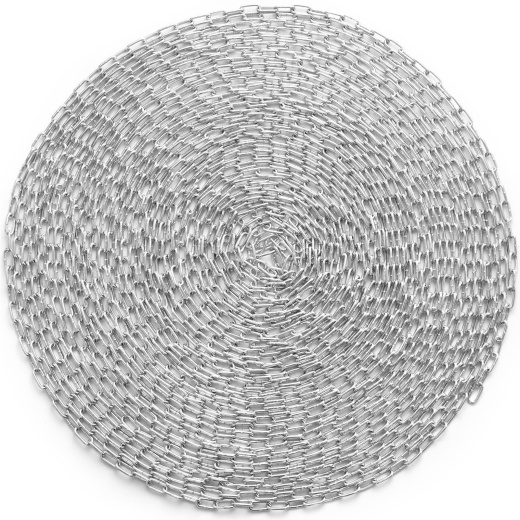 Vevor Zinc Plated Proof Coil Chain Carbon Steel Chain Sling 1/8" X 100' 330 Lbs