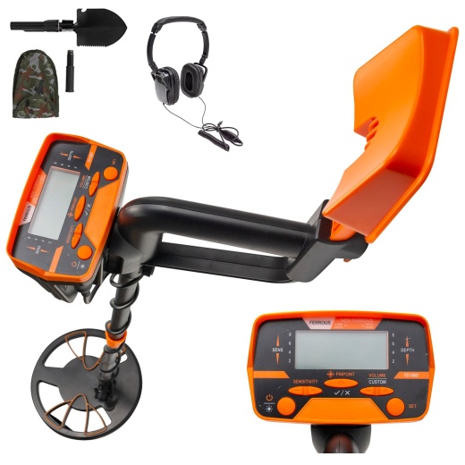 Vevor Metal Detector Waterproof Disc - High Accuracy LCD Display for Treasure Hunting