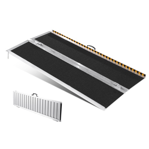 Vevor Portable Wheelchair Ramp - 6 Ft 800 Lbs Capacity For Easy Accessibility