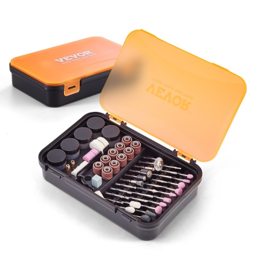 Vevor Rotary Tool Accessory Kit, 357Pcs Accessories Kit, 1/8" Diameter Shank, Universal Fitment Power Rotary Tool Accessories Set