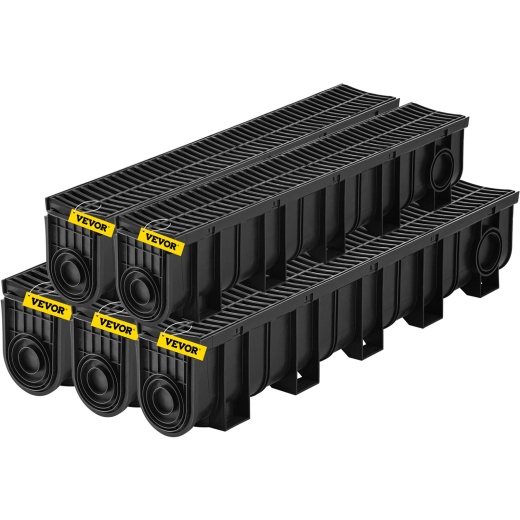 Vevor Trench Drain System - Effective Water Collection and Drainage Solution