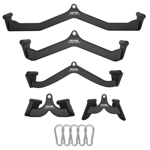 Vevor Lat Pulldown Bar Handle Attachment V-Bar T-Bar Cable Machine For Home Gym
