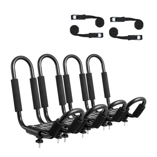 Vevor Kayak Roof Rack - Soft Car Carrier for Kayak and Surfboard
