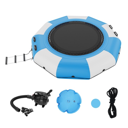 Vevor Inflatable Water Bouncer - Recreational Water Trampoline for Endless Fun!