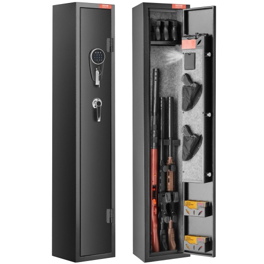 Vevor 3 Rifles Gun Safe with Lock & Digital Keypad