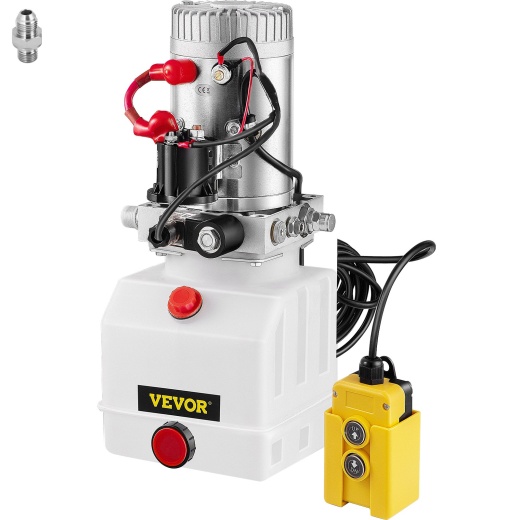 4 Quart Single Acting Hydraulic Pump for Dump Trailers