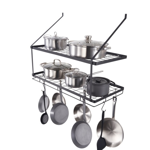 Vevor Pot Rack Wall Mounted, 30 Inch Pot and Pan Hanging Rack