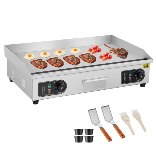Vevor Commercial Electric Griddle - 4400W Countertop Flat Top Grill