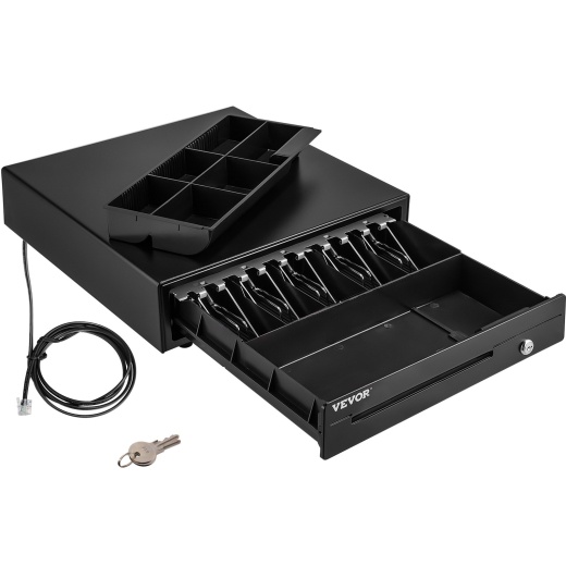 Vevor Cash Register Drawer - 16" 12V for POS System