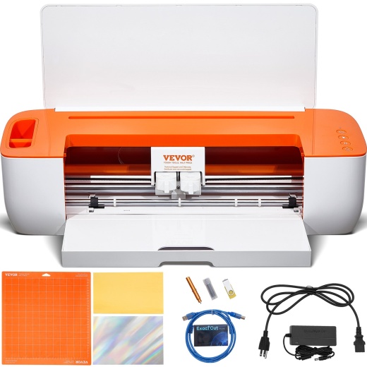 VEVOR Vinyl Cutter Machine: Bluetooth DIY Cutting Solution for Customized Designs