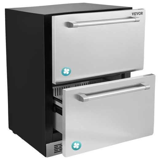 Vevor 24" Undercounter Refrigerator with Touch Panel