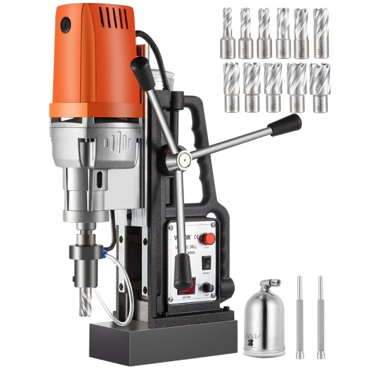 Vevor Magnetic Drill 1550W - High-Performance Drill Press for Industrial Use