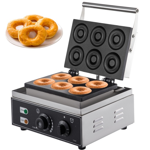 Vevor 110V Commercial Waffle Donut Machine
