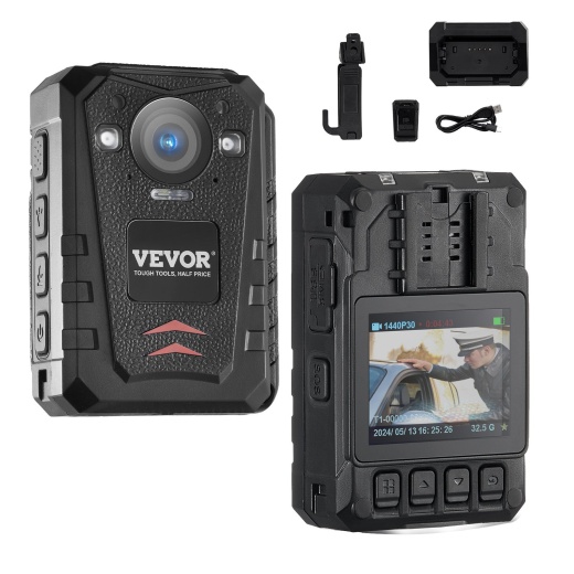 Vevor 1440P HD Police Body Camera