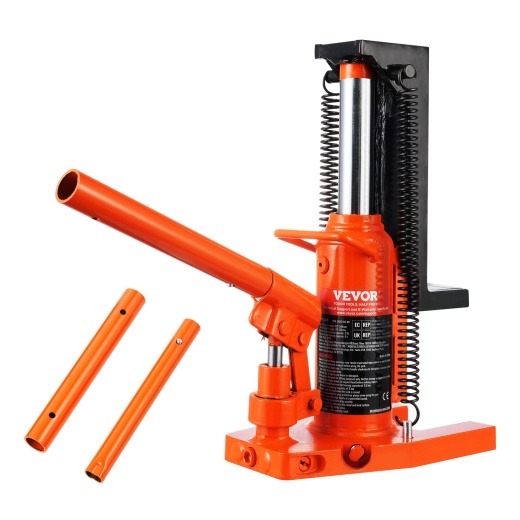 Vevor Hydraulic Toe Jack - 2.5 Ton On Toe Lift, 5 Ton On Top Lift Capacity Machine Jack