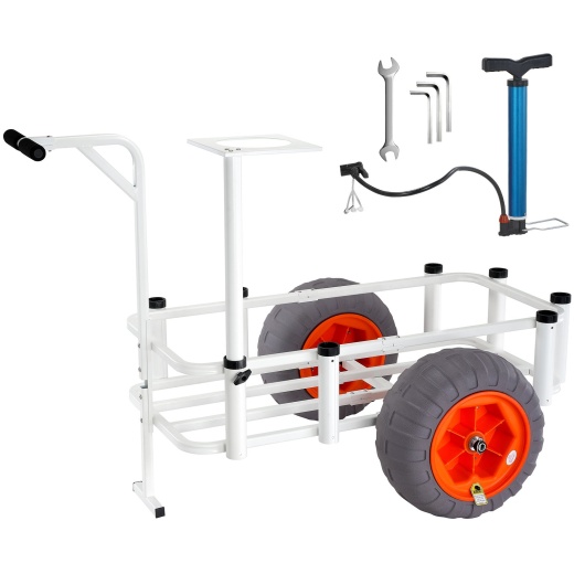 Vevor Beach Fishing Cart with 350 Lbs Load Capacity