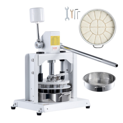 Vevor Manual Dough Divider 18Pcs Hand Press Dough Cutter Bread Maker For Bakery