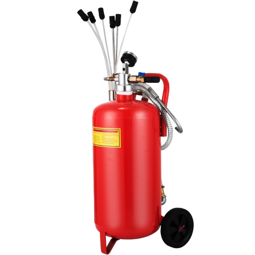 Vevor 5 Gallon Portable Air Pneumatic Waste Oil Garage Extractor Drain Tank