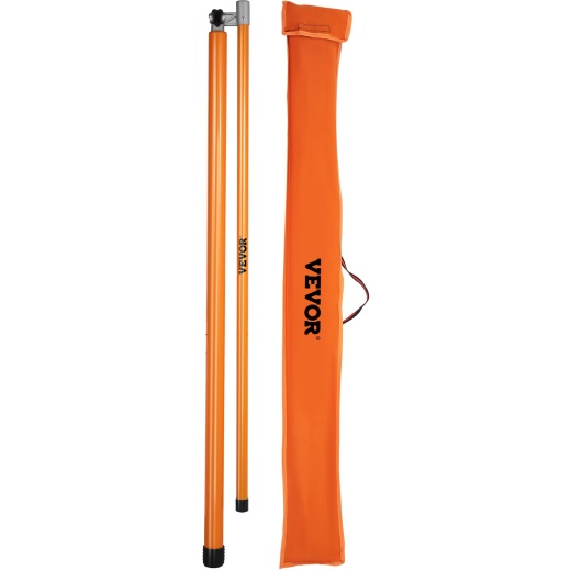 Vevor Load Height Measuring Stick - 15' Sturdy Fiberglass Truck Height Stick