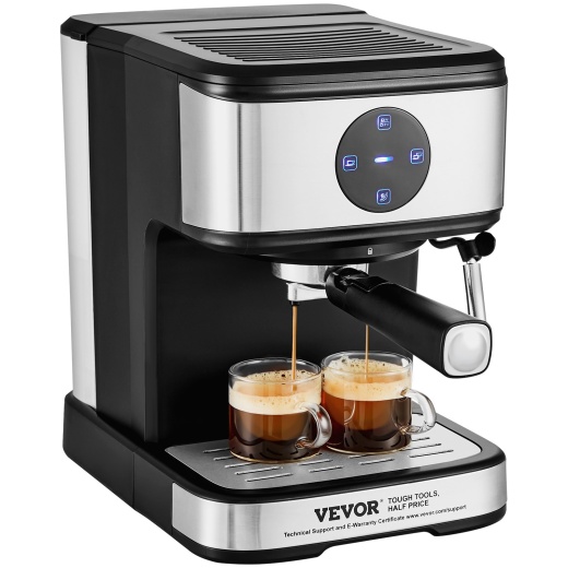 Vevor Espresso Machine - 15 Bar Professional Coffee and Espresso Maker