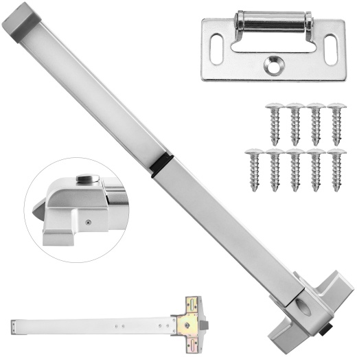 Door Push Bar Panic Exit Device Stoving Vanrish Emergency Lock 400 Series