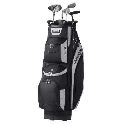 Vevor Golf Cart Bag With 14 Way Organizer Divider Top