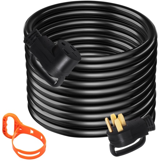 Vevor 50FT 50 Amp RV Extension Cord - Durable Power Supply Cable