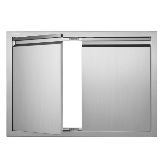Vevor BBQ Access Door - 30W x 21H Inch Stainless Steel Flush Mount Door