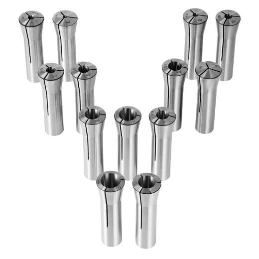Vevor 13 Pcs Precision R8 Collet Set - Milling Machine Accessories