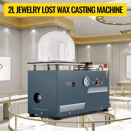 Vevor Vacuum Investing Casting 2L Vacuum Casting Machine - Jewelry Casting Machine