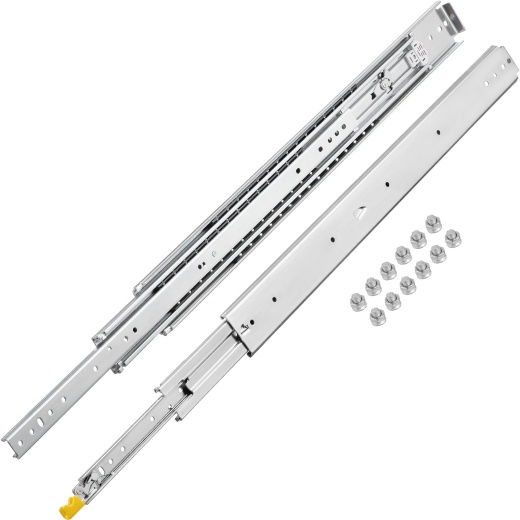 Vevor Heavy Duty Drawer Slides - Locking Drawer Slides for Maximum Load Capacity