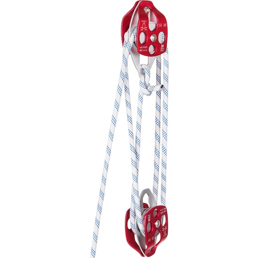 Vevor Twin Sheave Block And Tackle 2/5" X 200Ft Double Pulley Rigging System