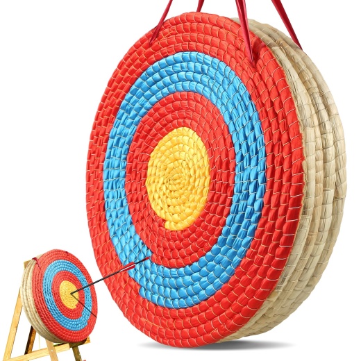 Vevor Archery Target - 5 Layers 20" Arrow Target for Backyard Shooting Practice