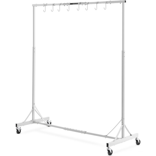 Newly Upgraded！Vevor Painting Rack Adjustable Paint Hanger 8 Hooks Auto Body Painting Stand