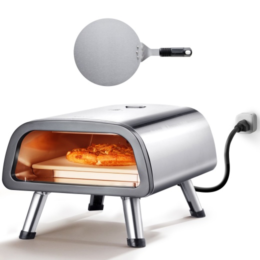 Vevor Electric Pizza Oven Countertop Pizza Maker For 12" Pizza Indoor & Outdoor
