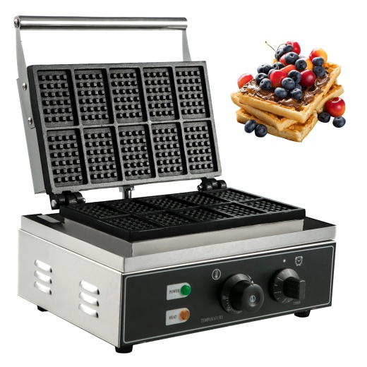 Vevor Commercial Rectangle Waffle Maker