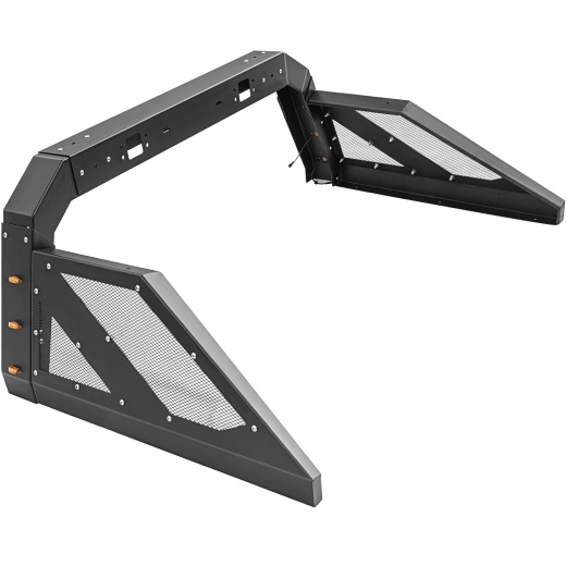 Vevor Truck Roll Bar Chase Rack with Amber Auxiliary Side Marker Lamps