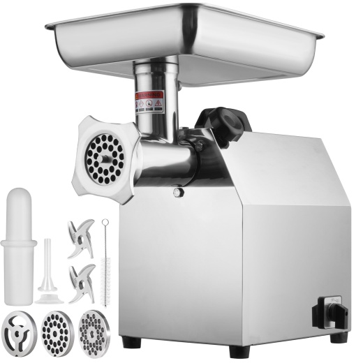 Vevor Electric Meat Grinder - Industrial Meat Mincer for Commercial Kitchens