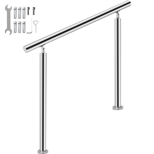 Vevor Stainless Steel Handrail 551Lbs Load Capacity for Outdoor Steps
