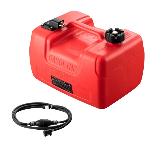 Vevor Marine Fuel Tank, 3.17 Gallon/12L, Portable Boat Fuel Gas Tank For Outboard Engine Boats