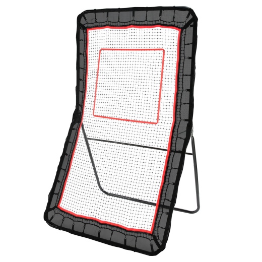 Vevor Lacrosse Rebounder For Backyard - 4x7 Ft Volleyball Bounce Back Net