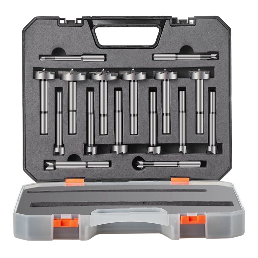 Vevor Forstner Bit Set – 16 Pcs Premium Drill Bits for Woodworking