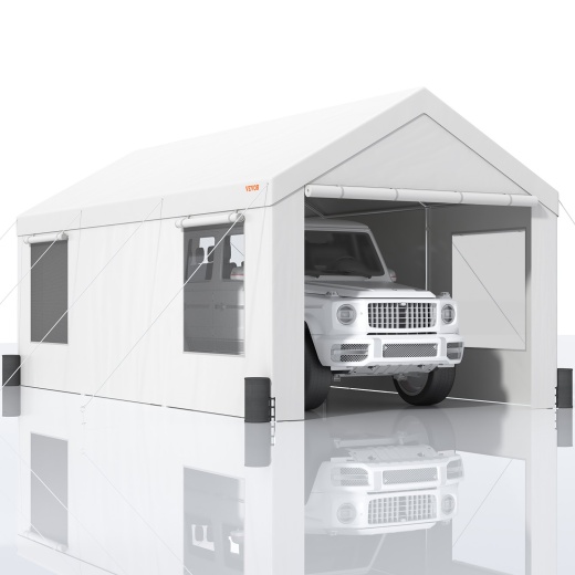 Vevor Carport - Heavy Duty 10X20ft Car Canopy Outdoor Garage Shelter