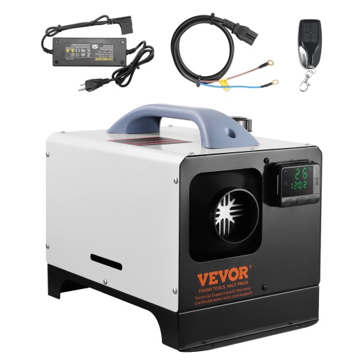 Vevor 5-8Kw Diesel Heater - Portable Diesel Air Heater for Truck, Van, RV, Trailer, and Indoors
