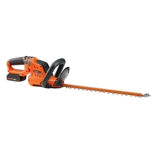 Vevor 20V Cordless Hedge Trimmer with 18-Inch Double-Edged Steel Blade