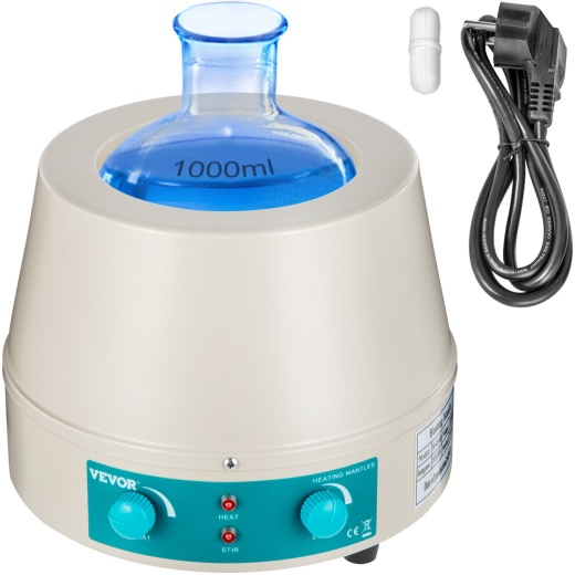 Vevor Heating Mantle 1000Ml Magnetic Stirrer