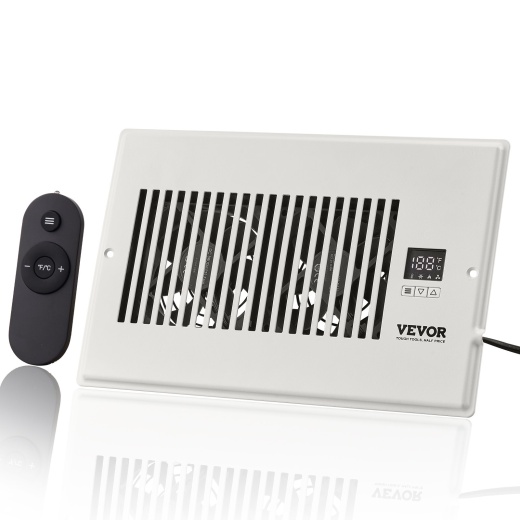Vevor Register Booster Fan - Quiet Vent Booster Fan for 6x10 Register Holes