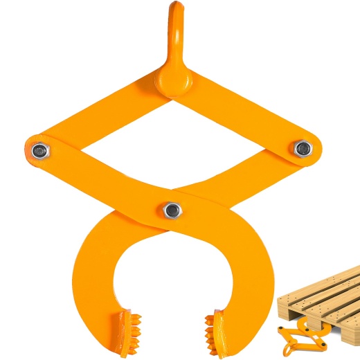 Vevor Pallet Puller - Heavy-Duty 1T Steel Single Scissor Clamp Tool