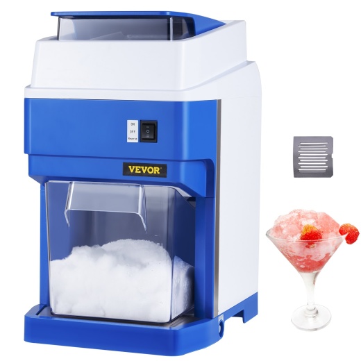 Vevor Commercial Ice Shaver Crusher - Electric Snow Cone Maker for Parties, Events, Snack Bar, Home, and Commercial Use