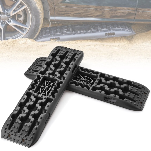 Vevor 2Pcs Traction Boards With PP for Mud, Snow & Sand - Essential Recovery Gear